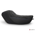 LUIMOTO (Hex-Diamond) Rider Seat Covers for the HARLEY DAVIDSON IRON 1200 (2018+)